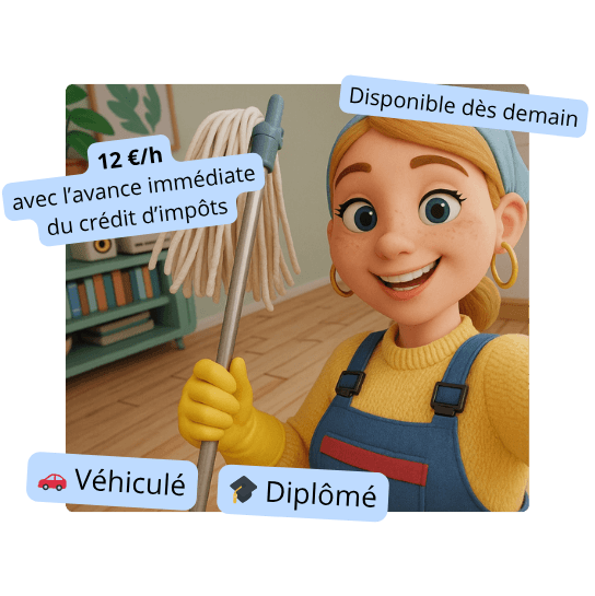 Sélectionnez une aide ménagère